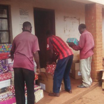 chinthowa development Trust preparing to give out xmas boxes