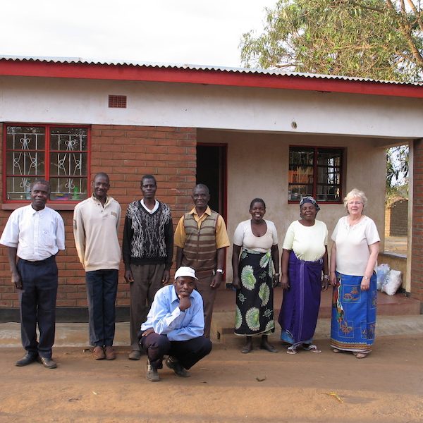 Chinthowa development Trust Village committee with Margaret